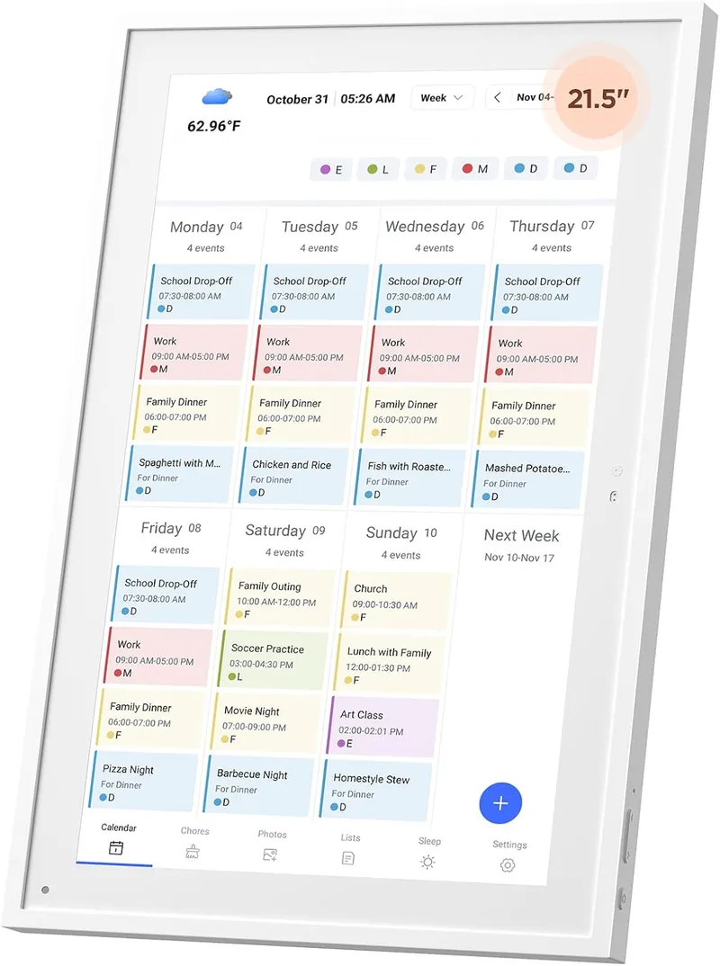 Mezed 21.5 inch Smart Digital Calendar