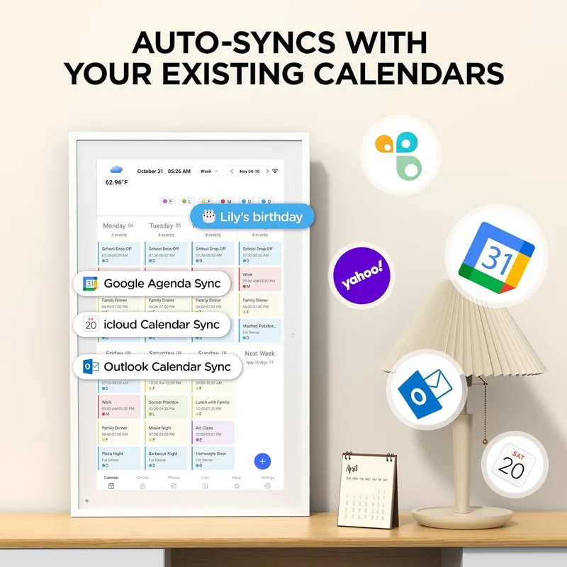 Mezed Smart Digital Calendar